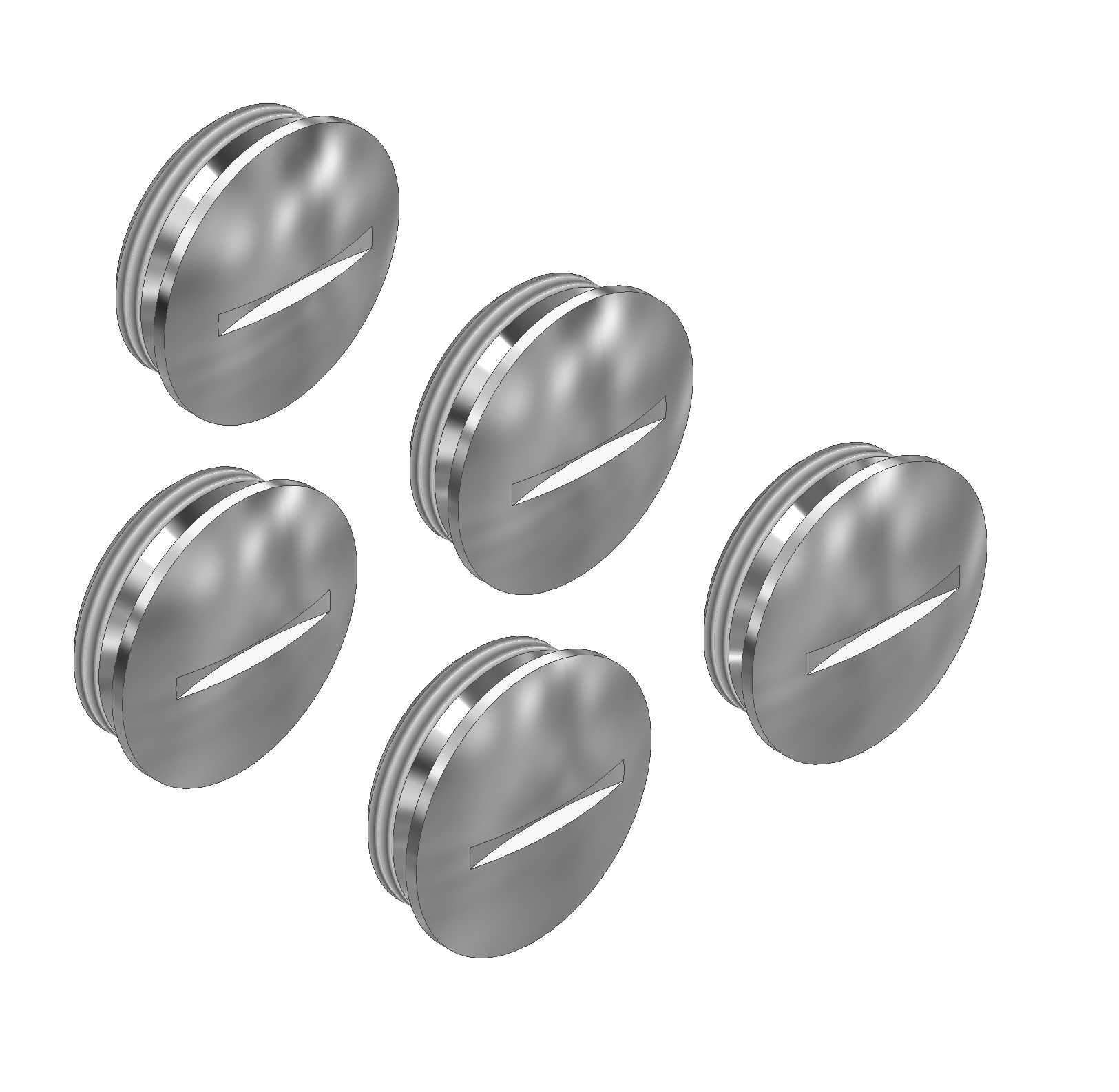 M25 Blinds, Metal, set of 5 M25 Blinds, Metal, set of 5